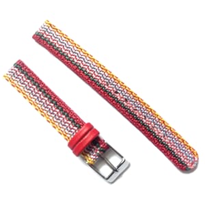 Velcrorem rød/gul 12 mm