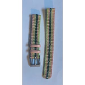 Velcrorem rosa/grønn 12 mm