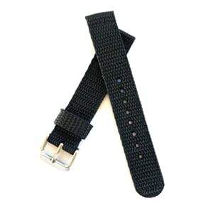 Nylon rem sort 18 mm