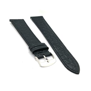 Lærrem Diloy Croco 16mm sort