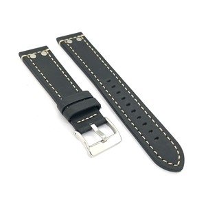 Lærrem Diloy Piel Vacuno 18mm sort