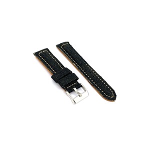 Lærrem Diloy Jeans 18mm sort