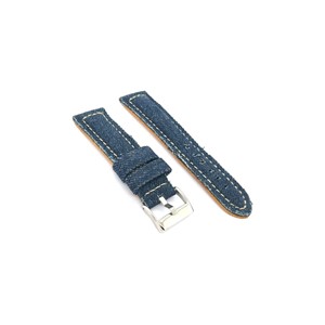 Lærrem Diloy Jeans 20mm blå