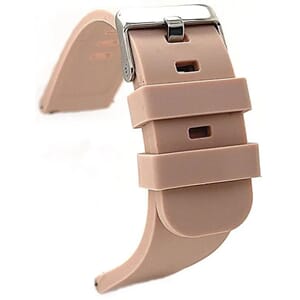 Silikonrem 22 mm rosa