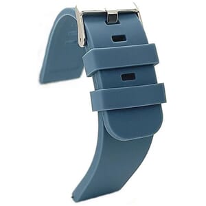 Silikonrem 22 mm blå