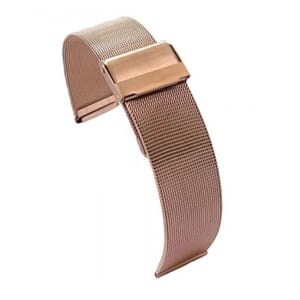 Diloy meshband 20mm rosegold