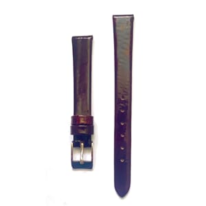 Lærrem 12 mm fashion mørk brun