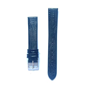 Lærrem 16 mm fashion sort