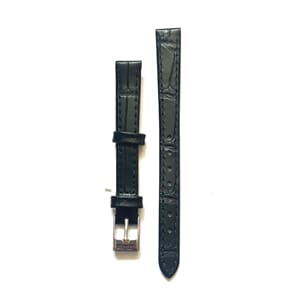 Lærrem sort 12 mm XL