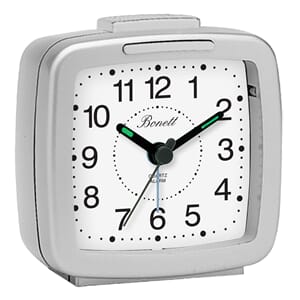 Vekkeur beep snooze sølv