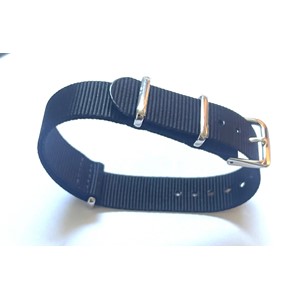 Nylonrem 18mm sort