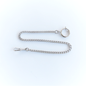 Lommeurlenke forsølvet