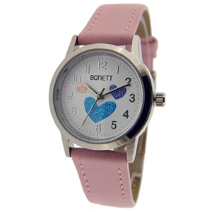 Bonett pikeur rosa hjerte