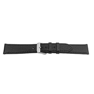 Lærrem m/søm 10mm sort
